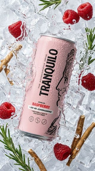 Obrázek 1 produktu Tranquilo ASHWAGANDHA 330ml - raspberry 
