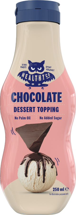 Obrázek produktu HealthyCo Dessert Topping - čokoláda 250ml