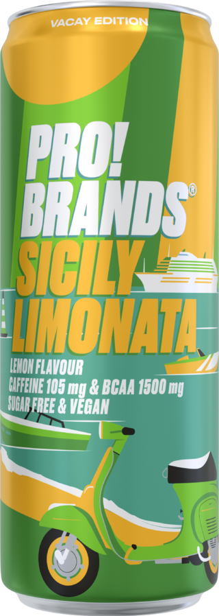 Obrázek produktu BCAA DRINK SICILY LIMONATA 330ml - citron