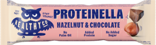 Obrázek produktu HealthyCo Proteinella Chocolate Bar - čokoláda/ lískový ořech 35g