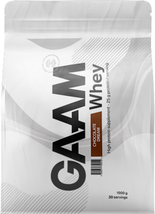 Obrázek produktu GAAM 100% WHEY PREMIUM 1000g - chocolate dream