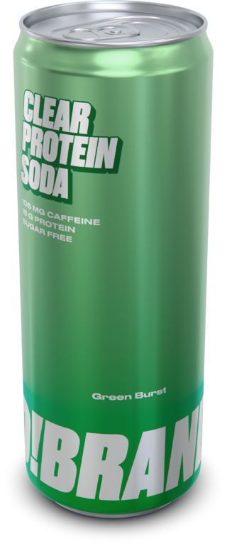 Obrázek produktu PRO!BRANDS CLEAR PROTEIN SODA GREEN BURST 330ML