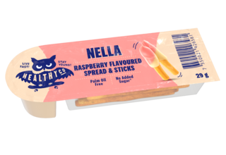 Obrázek produktu HealthyCo Nella white choco raspberry sticks 29g
