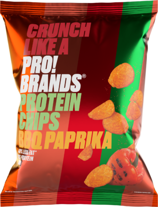 Obrázek produktu PRO!BRANS Chips 50g - BBQ/paprika 