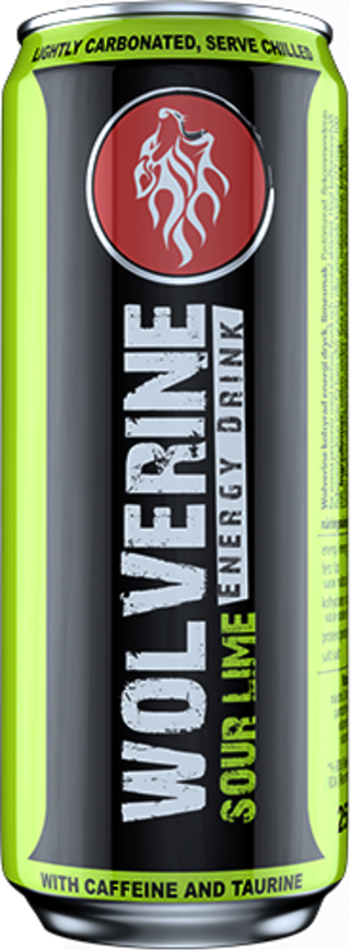 Obrázek produktu Wolverine Energy Drink 250ml - limetka