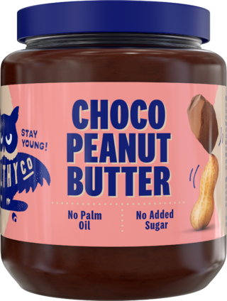 Obrázek produktu HealthyCo Čokoládovo-arašídové máslo 320g